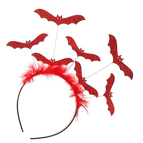 ibasenice Halloween-Fledermaus-Stirnbänder halloween haarschmuck halloween haarreif Halloween-Bögen Halloween-Haarband Kürbis Kostüm Halloween-Kopfschmuck Stirnbänder für Frauen Stoff rot ibasenice Halloween-Fledermaus-Stirnbänder halloween haarschmuck halloween haarreif Halloween-Bögen Halloween-Haarband Kürbis Kostüm Halloween-Kopfschmuck Stirnbänder für Frauen Stoff rot von ibasenice