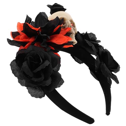 ibasenice Halloween Haarreif für Cosplay Skeletthaarband Party Kopfschmuck für Frauen und Mädchen für Halloween und Themenfeiern von ibasenice