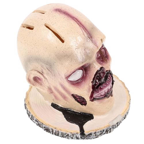 ibasenice Halloween Küchenmesserhalter Party Beängstigend Stehen Drinnen Skelett Halloween- Dekoration Gruselig Gestell Für Stand Halloween-Zombie- Schneideständer Harz von ibasenice