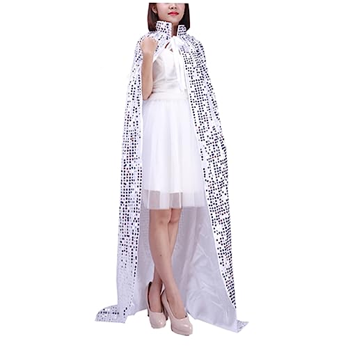 ibasenice Halloween Pailletten Umhang Für Erwachsene Kreatives Maskerade Kostüm Silberner Umhang Für Halloween Partys Rollenspiele Und Bühnenkostüme Für Vampire ibasenice Halloween Pailletten Umhang Für Erwachsene Kreatives Maskerade Kostüm Silberner Umhang Für Halloween Partys Rollenspiele Und Bühnenkostüme Für Vampire von ibasenice