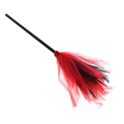 ibasenice Halloween Reinigungsbedarf Rot Mesh Fee Cosplay Besen Kunststoff ibasenice Halloween Reinigungsbedarf Rot Mesh Fee Cosplay Besen Kunststoff von ibasenice