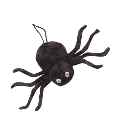 ibasenice Auto Halloween Spinne Ornament Realistische Hängende Spinne Decor Glow Dark Ideal Für Home von ibasenice
