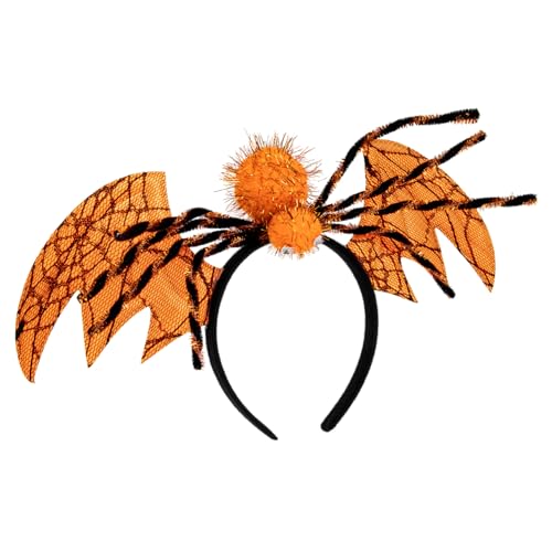 ibasenice Spinnen-stirnband Halloween-spinnen-kopfschmuck Einzigartiges Design Für Partys Mädchen-stirnband Kopfschmuck Für Bühnenauftritte von ibasenice