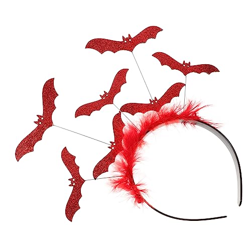 ibasenice Halloween-haarreifen Schreimaske Halloween Stirnbänder Nonnenmaske Halloween Halloween-stirnbänder Für Frauen Halloween-fledermäuse Halloween -hut Party-kopfschmuck Kunststoff Rot ibasenice Halloween-haarreifen Schreimaske Halloween Stirnbänder Nonnenmaske Halloween Halloween-stirnbänder Für Frauen Halloween-fledermäuse Halloween -hut Party-kopfschmuck Kunststoff Rot von ibasenice