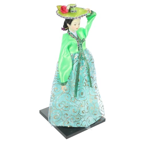 ibasenice Traditionelle Hanbok-kleiderpuppe Im Koreanischen Stil 12 Zoll Figur Puppendekoration für Zuhause ibasenice Traditionelle Hanbok-kleiderpuppe Im Koreanischen Stil 12 Zoll Figur Puppendekoration für Zuhause von ibasenice