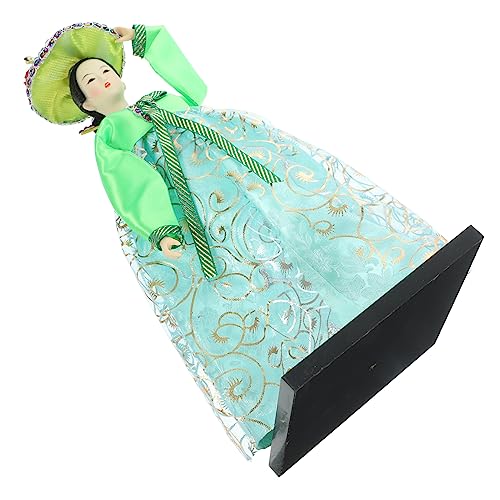 ibasenice 12 Zoll Große Koreanische Hanbok-Puppe Traditionelle Koreanische Kleidungsfigur Puppenornament Im Koreanischen Stil Für Die Dekoration Zufällige Farbe von ibasenice