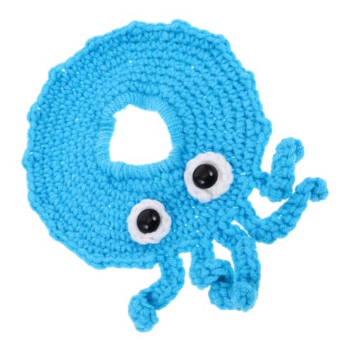 ibasenice Handgestrickter Kameralinsen Dekoring Octopus Babyfoto Requisit Häkelset Interaktives Babyspielzeug Kinderwagen Zubehör Kreative Babyfotografie von ibasenice
