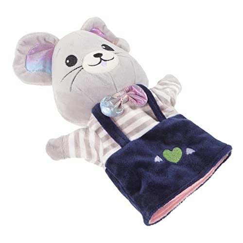 ibasenice Handpuppe Früherziehung Cartoon-Tiere-Marionette Dekoratives Handpuppenspielzeug Kleine Handpuppe Cartoon-fingerpuppen Puppenspielzeug Für Mausspielzeug Plüsch von ibasenice
