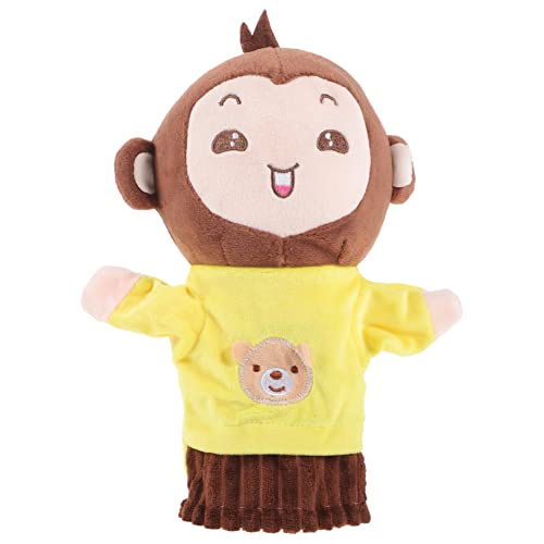 ibasenice Handpuppe Früherziehung Handpuppe Zum Geschichtenerzählen Cartoon-handpuppen Süße Tierpuppen Stofftierpuppen Tiere Handpuppe Tierspielzeug Handpuppe Plüsch von ibasenice