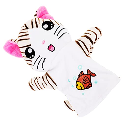 ibasenice Handpuppe Früherziehung interaktives Hand Puppet Plush Puppentheater Frühpädagogisches Handspielzeug für Marionette Tierpuppen Plüsch von ibasenice