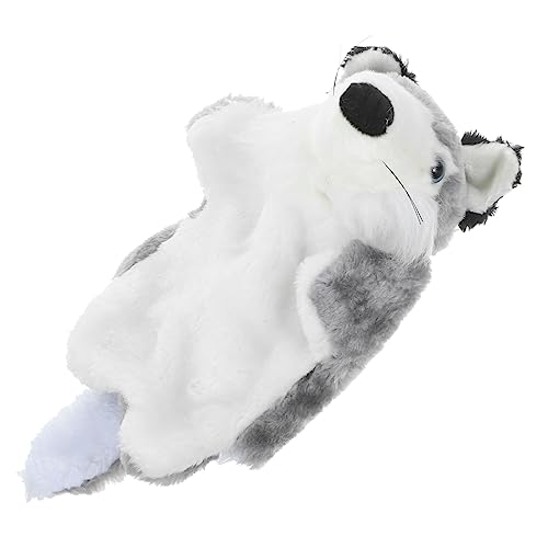 ibasenice Handpuppe Früherziehung interaktives Hand Puppet plushible snugible plushdoll nachsprechende stofftiere pädagogische Handpuppe Cartoon-Fingerpuppen Plüsch von ibasenice