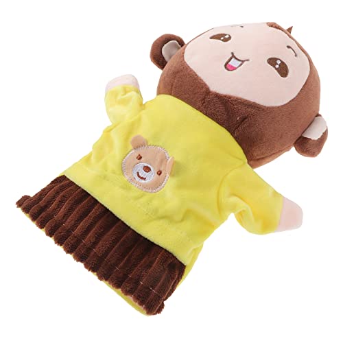 ibasenice Handpuppe Früherziehungsspielzeug Kleine Mädchenspielzeuge Die Marionetten Affenpuppen Stofftier Handpuppe Tiere Gefüllte Handpuppe Hände Puppe Plüsch von ibasenice