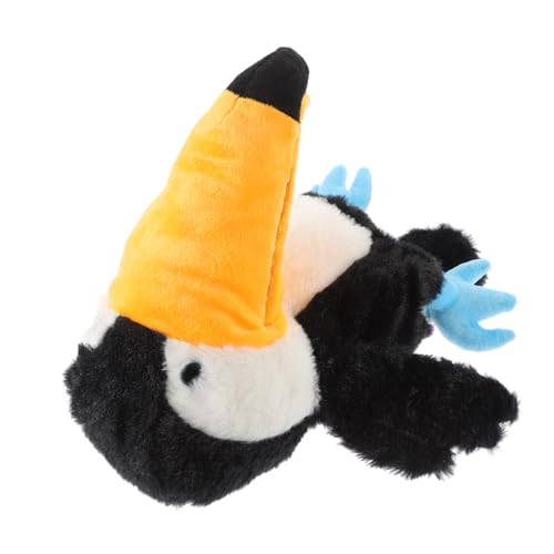 ibasenice -Handpuppe Frühpädagogisches Handspielzeug Vogel Handpuppe Rollenspiel Handpuppe Handpuppen Puppe Vogelpuppe Puppen Lernspielzeug Plüsch von ibasenice