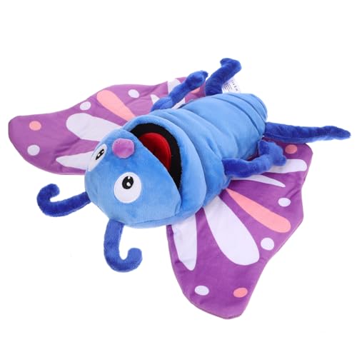 ibasenice Handpuppe Handspielzeug Cartoon-puppenspielzeug Puppen Lernspielzeug Frühpädagogisches Emuliertes Tierspielzeug Plüsch von ibasenice