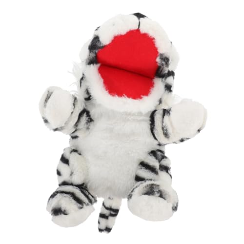 ibasenice Handpuppe Kinderspielzeug Puppen Interaktives Früherziehungsspielzeug Handspielzeug Frühpädagogisches Erzählspielzeug Simulation Tiermodell Cartoon Tierpuppe Plüsch von ibasenice