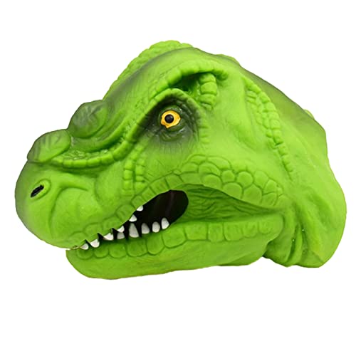 ibasenice Handpuppe Puppen Mit Beweglichem Mund Tierpuppen Kinderhandspielzeug Geschichte Erzählende Marionette Puppenspielzeug Puppen Für Kleinkinder Green Plastik von ibasenice