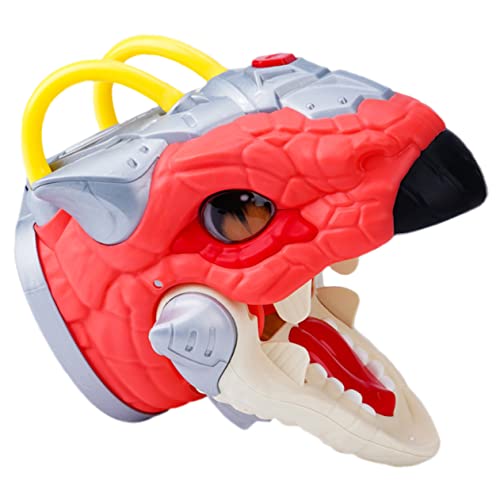 ibasenice Handpuppe plastikenten Chaps Dinosaurs dinozug Hand Puppet Toys Dinosaurierpuppe für dekoratives Dinosaurierspielzeug Handspielzeug für Puppen Kleinkinder rot von ibasenice