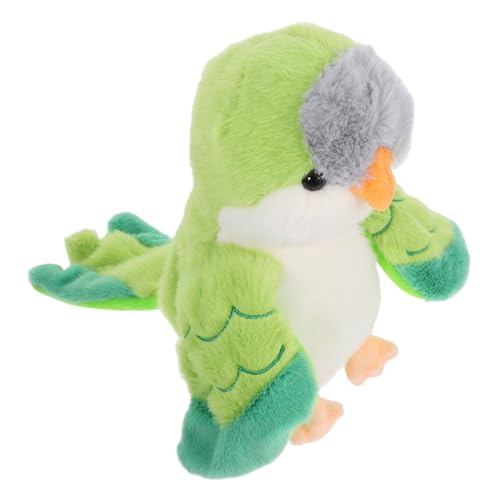 ibasenice Handpuppenspielzeug Vogel Stofftier Papageienspielzeug für Vogel Fingerpuppen papagei handpuppen für Fingerplüschspielzeug Spielzeugpapagei für von ibasenice