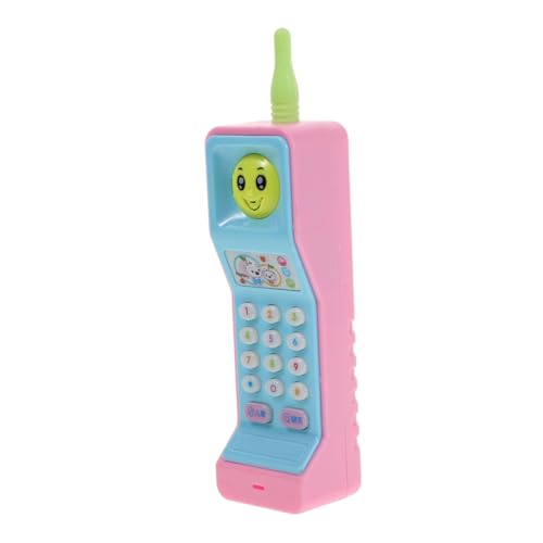 ibasenice Kleinkind-spieltelefon-Spielzeug Retro-Telefon-Modell Ornament Musiktelefon-Spielzeug für Jungen und Mädchen von ibasenice