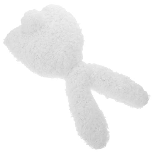 ibasenice Hasenpuppe Babygeschenke Plüschhase Aber Ausgestopfter Hase Aus Plüsch Kleine Stoffhasen Kaninchen Kleiner Häschenplüsch Stoffhase Weiß Pp Baumwolle von ibasenice