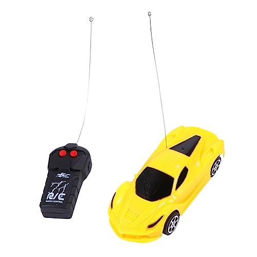 ibasenice Hochgeschwindigkeits Rc Auto Für Ferngesteuertes Spielzeugfahrzeug Gelb Indoor Und Outdoor Spielzeugauto Für Jungen Und Jahren von ibasenice