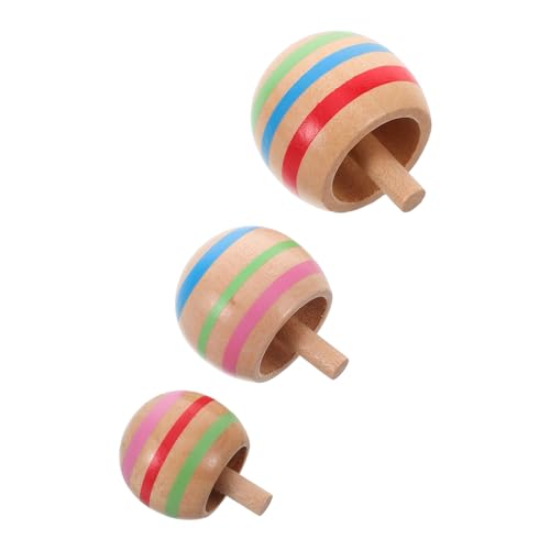 ibasenice Hölzerner Kreisel Halloween-kreisel Einzigartiges Top Toy Fingerspinnen -Spitzen Ostereifinger Drehen Tops Lernspielzeug Für Das Frühe Lernen Frühe Bildungsspielzeug Holz von ibasenice