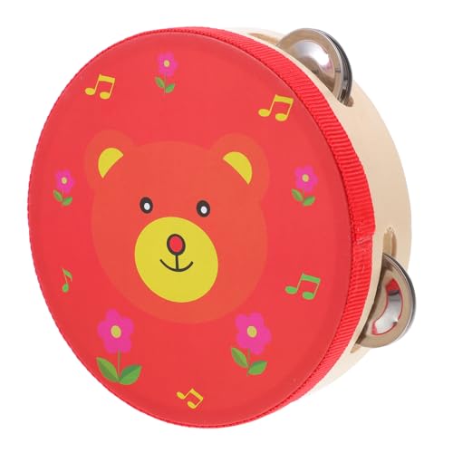 ibasenice Hölzernes Musikinstrument Kindermusikinstrumente Handtamburin Für Schlaginstrumente Tamburin Handtamburin Jubeltamburin Niedliche Tamburine Handtrommel ibasenice Hölzernes Musikinstrument Kindermusikinstrumente Handtamburin Für Schlaginstrumente Tamburin Handtamburin Jubeltamburin Niedliche Tamburine Handtrommel von ibasenice