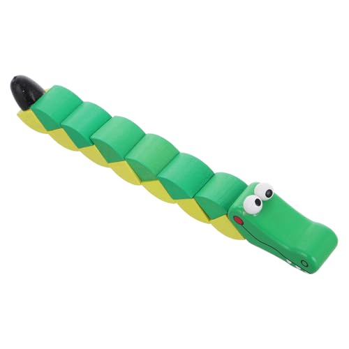 ibasenice Holz Alligator Puzzle Vielseitiges Kreatives für Kleinkinder Fördert Kognitive Fähigkeiten und Sensorische Entwicklung Interaktives Lernspiel mit Bunten Blöcken ibasenice Holz Alligator Puzzle Vielseitiges Kreatives für Kleinkinder Fördert Kognitive Fähigkeiten und Sensorische Entwicklung Interaktives Lernspiel mit Bunten Blöcken von ibasenice