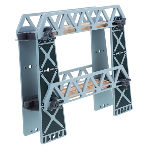 ibasenice Holz Brücke für Holzspielzeug Züge Abnehmbare Doppellagige Eisenbahnbrücke für Kreative Kleinkinder Layouts Passend für Andere Schienenfahrzeuge ibasenice Holz Brücke für Holzspielzeug Züge Abnehmbare Doppellagige Eisenbahnbrücke für Kreative Kleinkinder Layouts Passend für Andere Schienenfahrzeuge von ibasenice