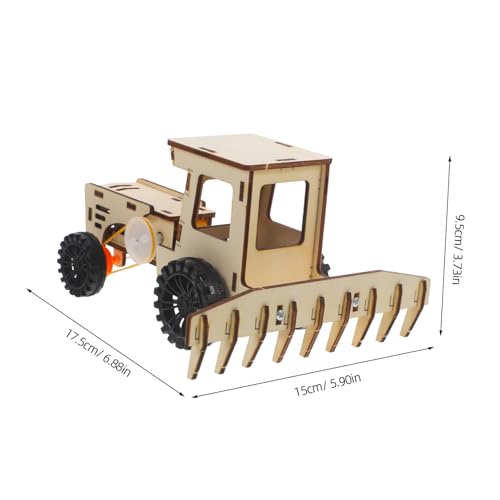 ibasenice Holz DIY Kultivator Bausatz Experimentier Wissenschaftliches Lernmodell Umweltfreundlich Sicher Pädagogisch Kreativ von ibasenice