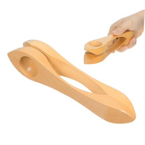 ibasenice Holz-Musikinstrument Percussion Löffel aus Hochwertigem Holz für Musikalische Früherziehung Kindergarten Musikspielzeug für Jungen und Mädchen von ibasenice