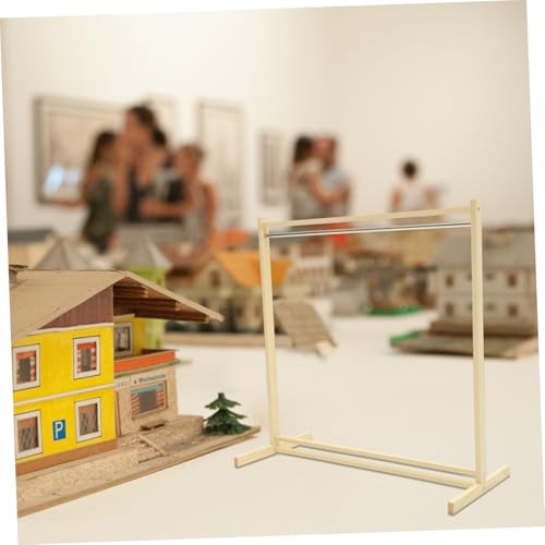 ibasenice Holz Puppenkleiderständer Großer Puppenkleider Organizer Kleiderbügel für Puppenkleider Aufbewahrung und Präsentation Spielzeugzubehör für Kinderzimmer ibasenice Holz Puppenkleiderständer Großer Puppenkleider Organizer Kleiderbügel für Puppenkleider Aufbewahrung und Präsentation Spielzeugzubehör für Kinderzimmer von ibasenice