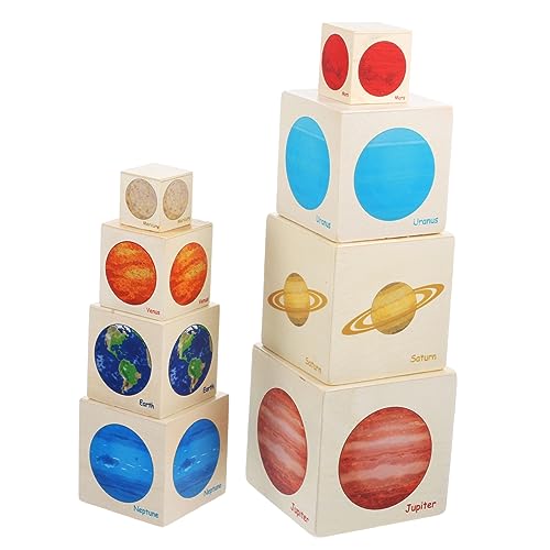 ibasenice Holz Stapelspielzeug für Stabile und Langlebige Bausteine Pädagogisches Lernspielzeug Kreativität Vorstellungskraft und Logischem Interaktives Montessori ibasenice Holz Stapelspielzeug für Stabile und Langlebige Bausteine Pädagogisches Lernspielzeug Kreativität Vorstellungskraft und Logischem Interaktives Montessori von ibasenice
