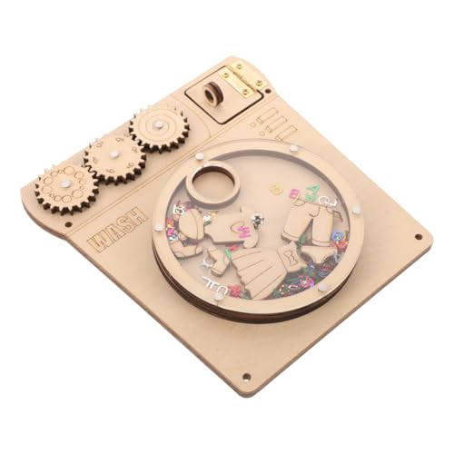 ibasenice Holz Waschmaschine Puzzle mit Glitzer Sequins Montessori DIY Bastelspielzeug für Pädagogisch Sicheres Motorikspielzeug Frühförderung Khaki ibasenice Holz Waschmaschine Puzzle mit Glitzer Sequins Montessori DIY Bastelspielzeug für Pädagogisch Sicheres Motorikspielzeug Frühförderung Khaki von ibasenice