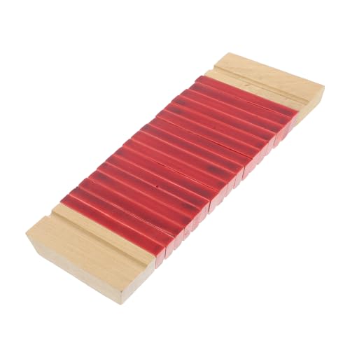 ibasenice Holz Xylophon für Pädagogisches Musikinstrument Tragbares Percussion Handliches Holzklavier für Frühe Musikalische Entwicklung Leicht und Sicher für Kleinkinder von ibasenice
