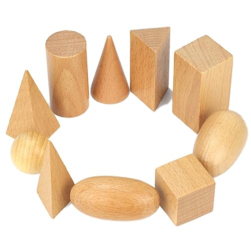 ibasenice Holzgebäude interaktives Chaps stichspiel holzbausteine pädagogisches Kind bausteine geometrisches lustiges Kinderspielzeug Bambus Khaki von ibasenice
