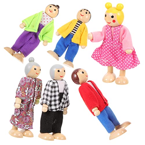 ibasenice Puppenhaus Figuren Familie Puppenhaus Spielzeug Set 1 Set Mini Holzpuppen Familie Figuren Für Bewegliche Puppen Für Puppenhaus Ideale Deko Für Kinderzimmer Und Kreative Spielwelten ibasenice Puppenhaus Figuren Familie Puppenhaus Spielzeug Set 1 Set Mini Holzpuppen Familie Figuren Für Bewegliche Puppen Für Puppenhaus Ideale Deko Für Kinderzimmer Und Kreative Spielwelten von ibasenice