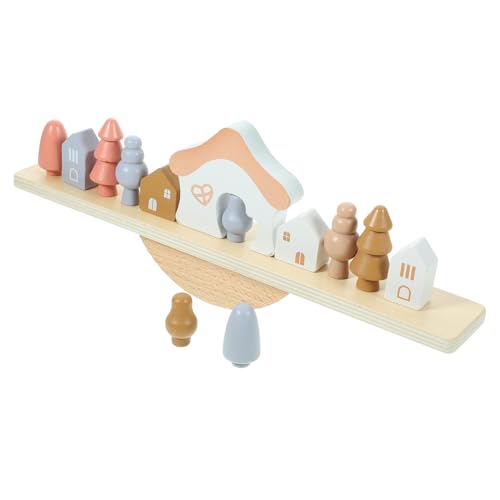 ibasenice Holzspielzeug Cartoon Balance Bauklötze Natürliche Glatte Holzteile Pädagogisch Fördernd Sozialkompetenz Stärkend Sicher für Kleinkinder für Jungen und Mädchen ibasenice Holzspielzeug Cartoon Balance Bauklötze Natürliche Glatte Holzteile Pädagogisch Fördernd Sozialkompetenz Stärkend Sicher für Kleinkinder für Jungen und Mädchen von ibasenice