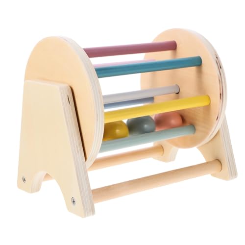 ibasenice Holzspielzeug Textile Trommel für Pädagogisches und Rollspielzeug Feinmotorik und Hand Auge Koordination Sicheres Lernspielzeug für Junge Mädchen und Kleinkinder ibasenice Holzspielzeug Textile Trommel für Pädagogisches und Rollspielzeug Feinmotorik und Hand Auge Koordination Sicheres Lernspielzeug für Junge Mädchen und Kleinkinder von ibasenice