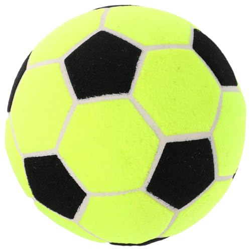 ibasenice Inflatable Soccer Dart Ball Kleiner Haftball aus Filz Robustes Tragbar Leicht für Erwachsene Indoor Outdoor Fußball Trainingsspiel von ibasenice