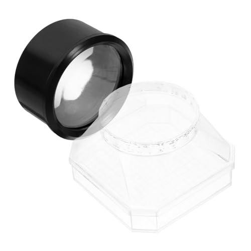 ibasenice Insektenbeobachtungsbox mit Lupe Multifunktionale Vergrößerungsbox für Naturerkundung und Insektensammlung im Freien Leicht und Tragbar aus Sicherem ibasenice Insektenbeobachtungsbox mit Lupe Multifunktionale Vergrößerungsbox für Naturerkundung und Insektensammlung im Freien Leicht und Tragbar aus Sicherem von ibasenice