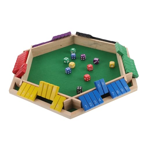 ibasenice Interaktiver 6-seitiger Spieltisch Mahjong Tuch Tragbarer Kartentisch für Ktv Bars Partys ibasenice Interaktiver 6-seitiger Spieltisch Mahjong Tuch Tragbarer Kartentisch für Ktv Bars Partys von ibasenice
