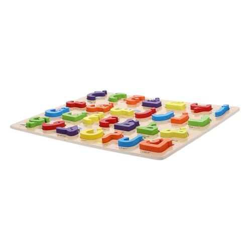 ibasenice Interaktives Arabisches Alphabet Puzzlespiel für Kleinkinder Montessori Lernspielzeug Fördert Kulturelles Bewusstsein und Sprachverständnis für Zuhause und Unterwegs von ibasenice