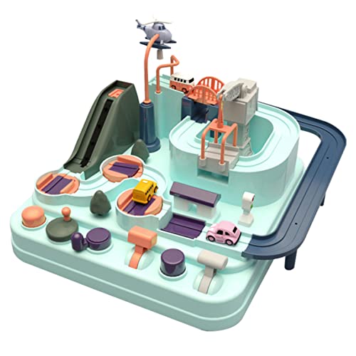 ibasenice Interaktives Desktop- Auto Kinderspielzeug Spielzeuge Cars Spielsachen Verfolgen Spielzeugauto Verfolgen Abs von ibasenice