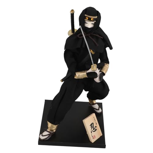 ibasenice Japanische Samurai-actionfigur Traditionelle Japanische Puppe Historische Statue Dekorative Kampfkunst-skulptur Als ibasenice Japanische Samurai-actionfigur Traditionelle Japanische Puppe Historische Statue Dekorative Kampfkunst-skulptur Als von ibasenice