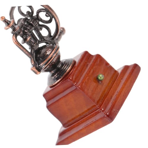 ibasenice Kaffeemaschinen-Ornamente für kinderspielzeug kaffeemaschine kaffeevollautomat Mini Kaffeemaschine Mini-Küchendekoration Holz Brown ibasenice Kaffeemaschinen-Ornamente für kinderspielzeug kaffeemaschine kaffeevollautomat Mini Kaffeemaschine Mini-Küchendekoration Holz Brown von ibasenice