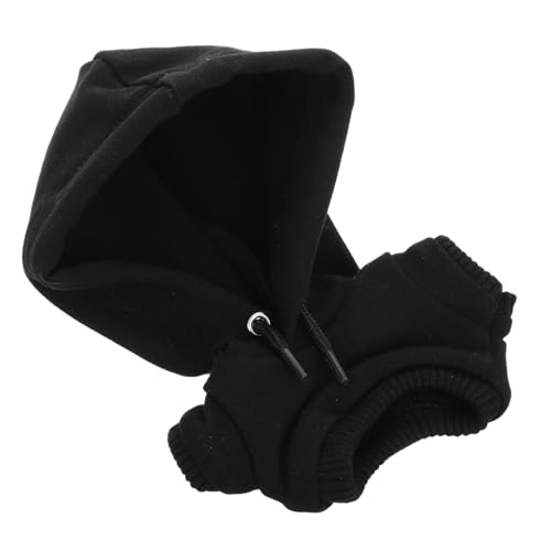 ibasenice Winziges Puppen-Kapuzenpullover-Set Kompakter Stoff Miniatur-Kapuzenpullover für Puppen Süßes Vielseitiges Spielzeug-zubehör von ibasenice