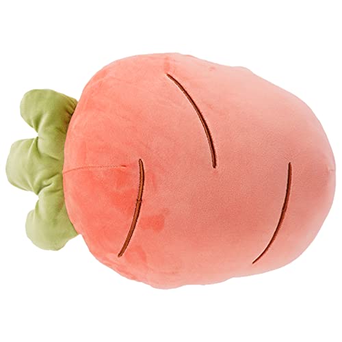 ibasenice Karottenpuppendekor Dekoration Schlafzimmer Bedroom Decor Sofa Auflage sofaauflage Stuffed Soft Toys kinderspielzeug Cartoon-Karotten- Osterplüschpuppe Samt Baumwolle von ibasenice