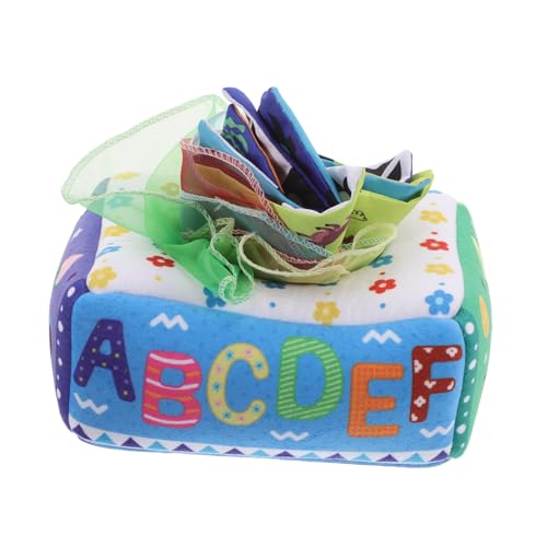 ibasenice Baby-lernspielzeug Weiches Sensorisches Taschentuch-Box-Spielzeug Montessori-Spielzeug Für Die Entwicklung des Babys ibasenice Baby-lernspielzeug Weiches Sensorisches Taschentuch-Box-Spielzeug Montessori-Spielzeug Für Die Entwicklung des Babys von ibasenice