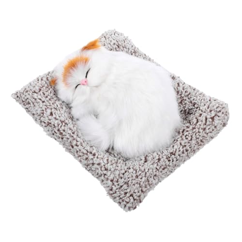ibasenice Luftreinigung Für Haustier-modellautos – Flauschiges Katzen-Ornament Aus Holzkohle Dekoration Für Zuhause Und Auto von ibasenice